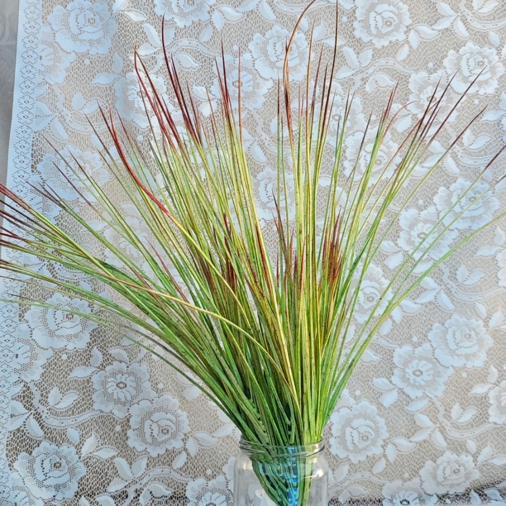 Home Interiors Flame tipped Bear grass bush 22" high New Artificial Floral